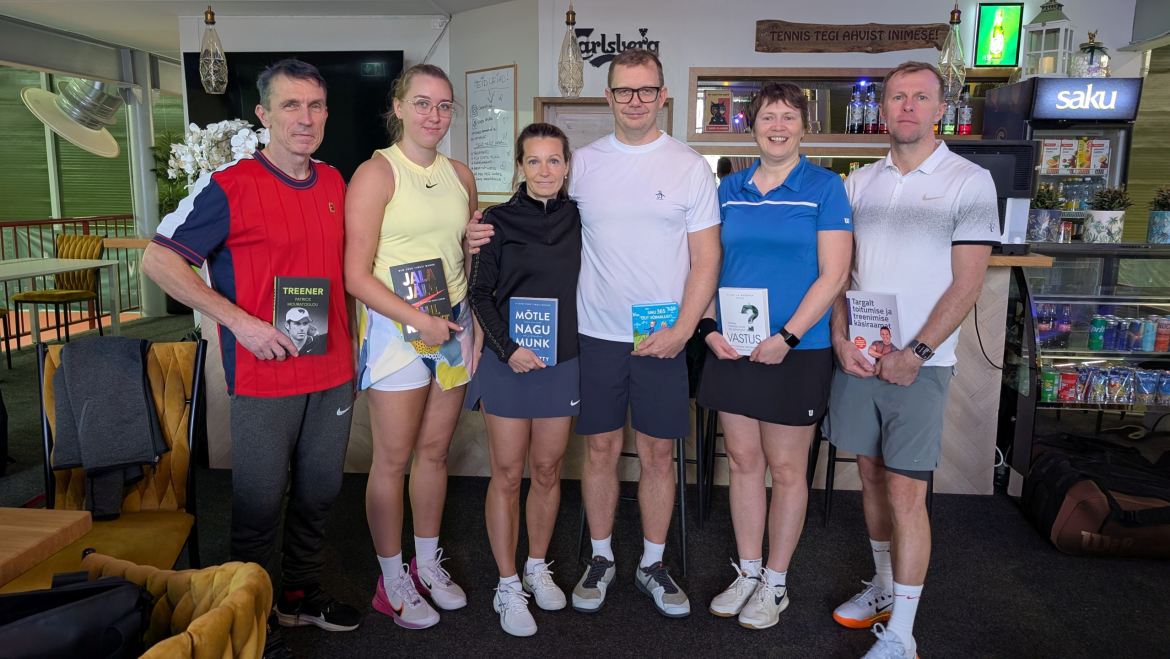Selgusid Rapla Tenniseklubi talvised sisemeistrid.