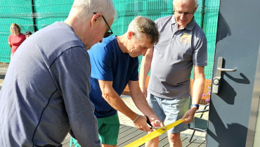Rapla Tennisekeskuses avati uus olme- ja teenindushoone