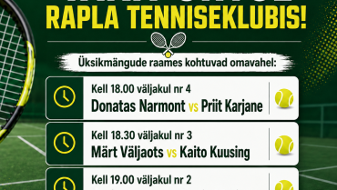 Täna õhtul väljakutel!